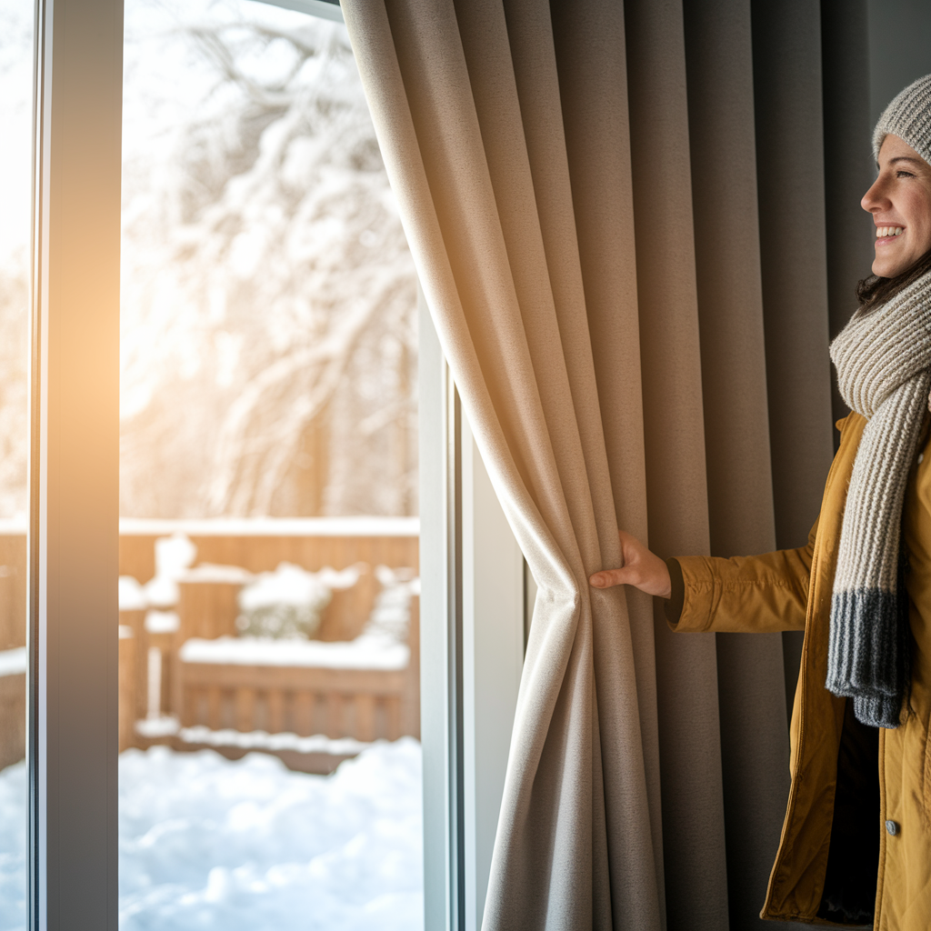 Winter Warmth: How Insulated Curtains Can Lower Your Energy Bills